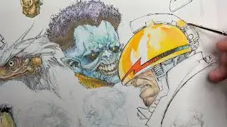 Sketch 014 - MITOGRAFIA - Kenneth Rocafort