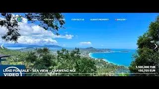 TM021 - Sea view land 1480 sqm - Chaweng Noi - Koh Samui