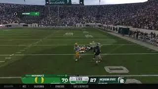 Oregon vs Michigan State YR2 WK13