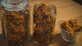 كرانولا السر ديال Granola الكرانولا الملكية لزيادة الوزن والطاقة أرخص  من المحلات سهلة ولذيدة مقرمشة