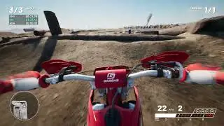GRA W MX VS ATV LEGENDS {TRASA:HUSQVARNA TEST TRACK} MOTO :GAS GAS MC450F