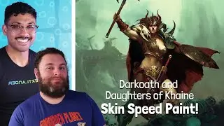 Naked Aelfs! Naked Barbarians! Speed Painting Skin! | #warhammer40k #ageofsigmar #hobby