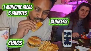 I Tried to Finish the Munchie Meal in 5 Minutes&hellip; 😂👀💀