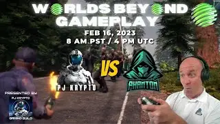 PJ Krypto vs Phantom | Zombie Battle Royale | Worlds Beyond Alpha Gameplay
