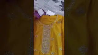 Libas Yellow Silk blended kurti haul #libas #onlineshopping #shoppinghaul #review