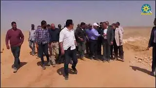 وزير النقل يتفقد مسار القطار الكهربائي السريع بنطاق محافظة سوهاج