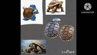 I turn Blastoise 2D sprite into a realistic pok&eacute;mon sprite