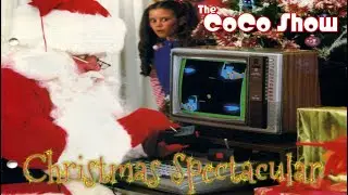 Tandy TRS-80 Color Computer Show Christmas Spectacular!  2 Holiday games - CoCo Show 49