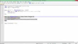 ExpressJS - Error Handling