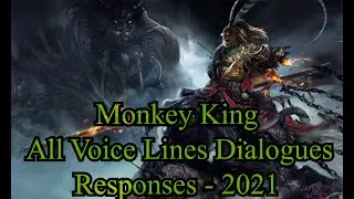 Dota 2 Monkey King All Voice Lines - MK All Voice Lines - Dialogues - MK Responses - Voice Lines