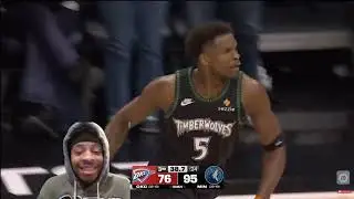 ANT and SGA Trade Buckets! | Thunder vs Timberwolves Highlights Reaction