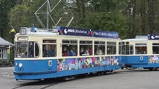 Mit dem M-Wagen nach Grünwald & zurück