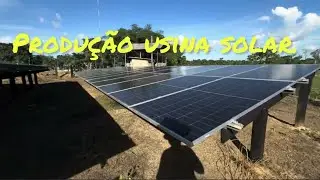 Quanto est&aacute; gerando nossa usina solar. #usinasolar #energiasolar #offgrid #ongrid #fotovoltaika