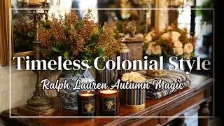 Входная группа в колониальном стиле от Ralph Lauren | Грандиозный приём осенью 2025 года