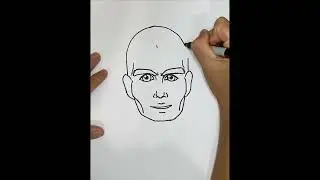 How to draw ZINEDINE ZIDANE | REAL MADRID CF - 지네딘 지단 그리기 | 레알 마드리드 CF