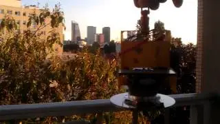 gyro mount from hacked hard drive brushless motor stabilizer ON