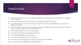 The Strategic Career Planning Course