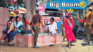 Big Boom Prank 🤣 || Epic Reaction || First Time in India || Best Prank In India || SS Prankbuzz