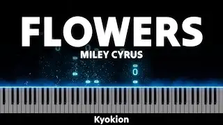 Miley Cyrus - Flowers (Advanced Piano Solo) | Riyandi Kusuma | Kyokion