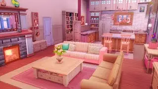 THE SIMS 4 PRETTY PINK APARTMENT | Speed Build
