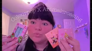 ✨ Reviewing colourpop X animal crossing collaboration ✨