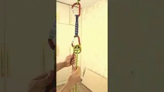 super munter knot #climbing #bouldering #knot #carbin #rope #rockclimbing