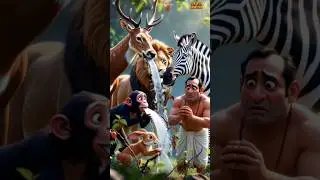Unity of Nature Revives a Farmer&rsquo;s Withering Apple Farm । ai shorts। #ai #shorts #farmer #animals