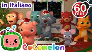 Auguri di buon Natale | 🍉 COCOMELON Italiano - Canzoni per bambini