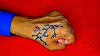 Z naam ka naya tattoo design (long video )#tattoo #tattooart #tattoofun 