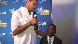 Jason Campbell QB for the Redskins interviewed by Damon Weaver at Disney's Dreamers Academy