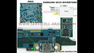 reparación Samsung J2 Prime G532 no funciona micrófono explicación full