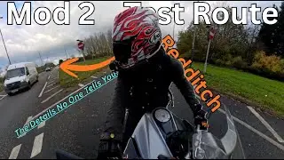 Redditch Mod 2 test route!  How hard can it be?! (Tips to help you pass first time!)
