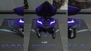 ZNT Gamepods Max Earphone Wireless Low Latency