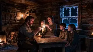 How Early Settlers Lit Their Homes on the Darkest Winter Nights | Relaxing History for Sleep