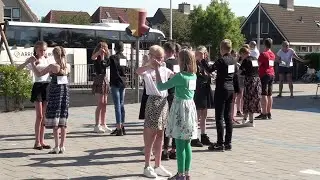 Leerlingen Eben Haëzer school dansen finale Saco Velt Bokaal