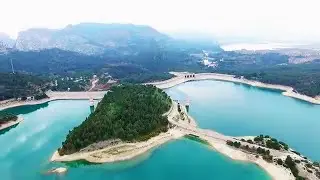 Озеро Эль Чорро (El Chorro), Испания, Малага