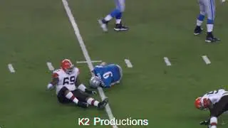 Lions Vs Browns| 2009 Matthew Stanford Plays With Hurt Collarbone And Throws Game Winning TD|