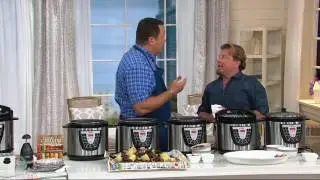 Power Pressure Cooker XL Digital 8 qt. Pressure Cooker w/ Dual Racks on QVC