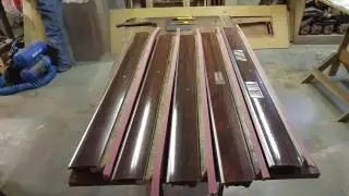 Putting on The rubber on the snooker rails