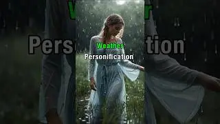 Weather personification | AI-generated art #shorts