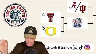 COLLEGE FOOTBALL PLAYOFF PREDICTION | TEXAS TECH VS OREGON | THE IAN FRITTS SHOW