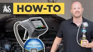 How to Recharge with an A/C Pro &reg; Advanced Digital Gauge