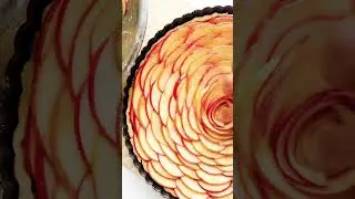 How to Make an Apple Rose Tart 🍎🌹#appletart #applerosetart #appledessert #bakingrecipe