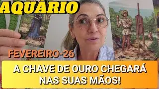 ♒️AQUÁRIO FEVEREIRO-26 SERÁ INESQUECÍVEL🔮É DESTINO E VAI ACONTECER COM VOCÊ! PODE ACREDITAR 🔑 💰