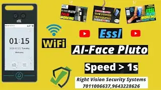 Essl Ai-Face Pluto | Best Facial Biometric | Attendance Solution #essl #Rightvision