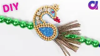 How to make rakhi at home | raksha bandhan | silk thread rakhi | tutorial | Artkala