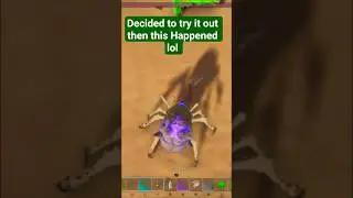 My first Boss tame nooooooooooooo #gaming #arksurvivalascended #arksurvivalevolved