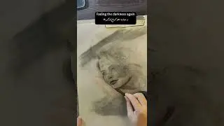 How to paint a face painting ? #art #drawing #painting #margotrobbie #how_to_paint