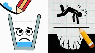Happy Glass🔥VERSUS🔥Draw 2 Save Stickman Puzzle | Ultimate Walkthrough | Episode - 119