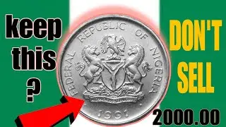 &ldquo;FEDERAL REPUBLIC OF NIGERIA&rdquo;Year of minting: 1991